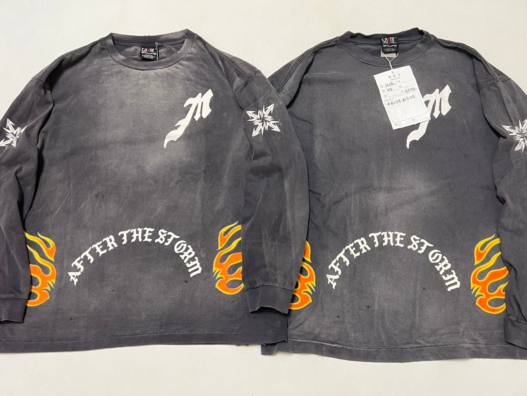 SAINT Mxxxxxx LS TEE/M/BLACK