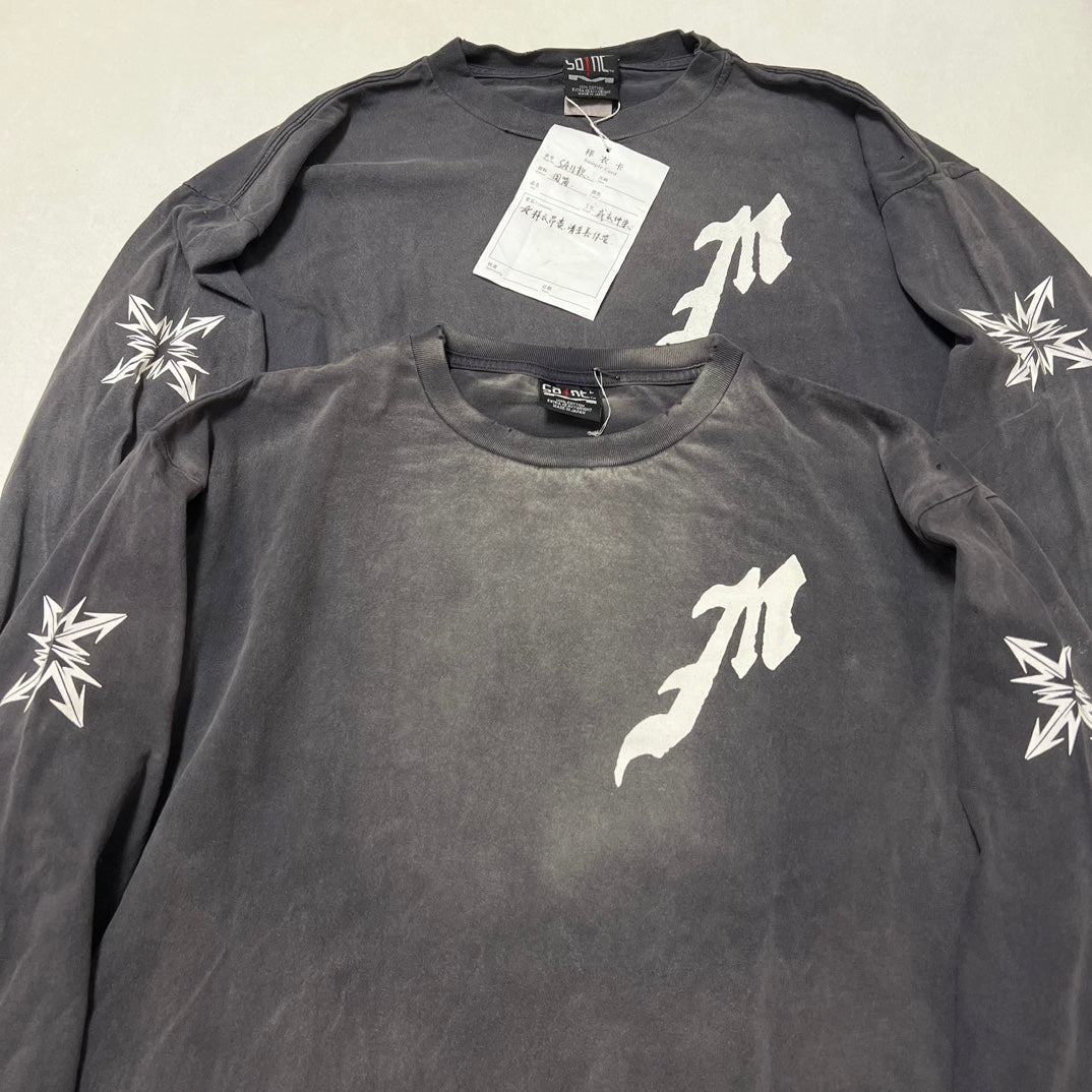 SAINT Mxxxxxx LS TEE/M/BLACK