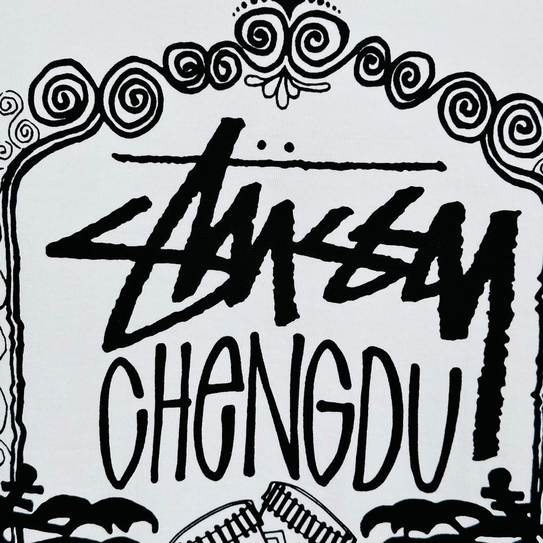 STUSSY 24FW CHENGDU CHAPTER TEE