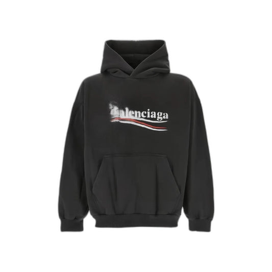Balenciaga Logo Hoodies 'Black'
