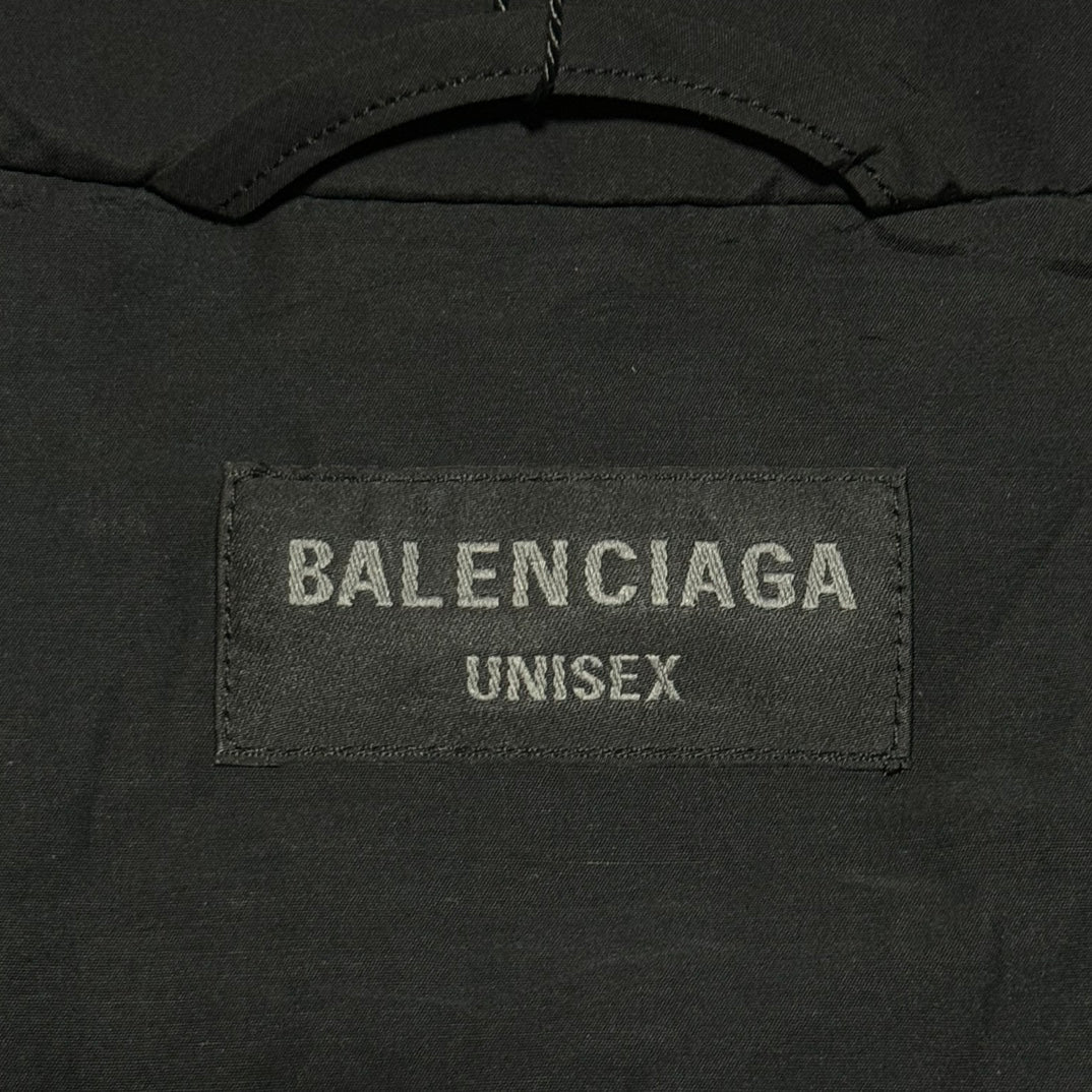 Balenciaga Colorblock Embroidered Lettering Tracksuit Jacket