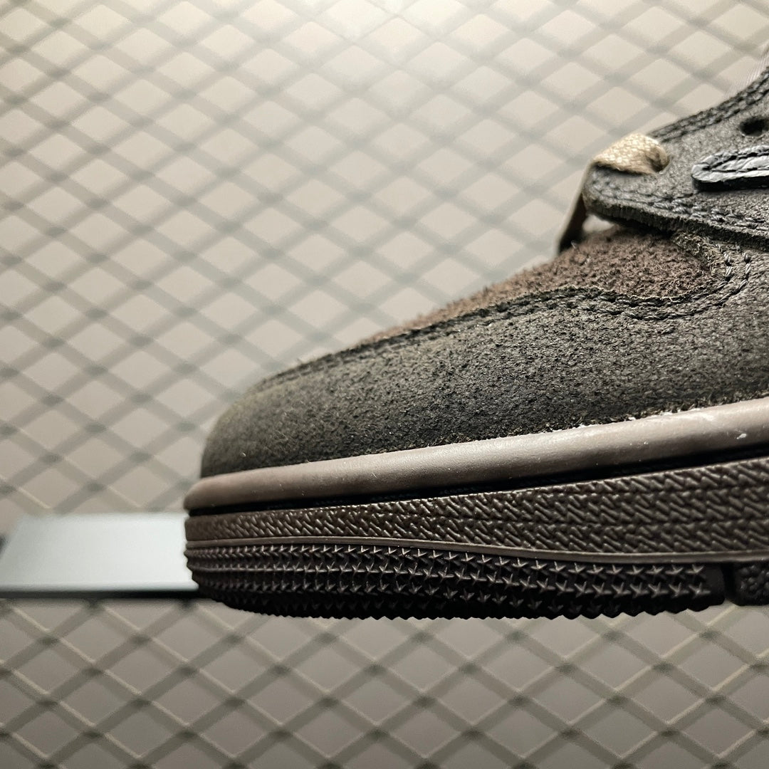 Travis Scott × Nike Air Jordan 1 Low OG SP "Velvet Brown"
