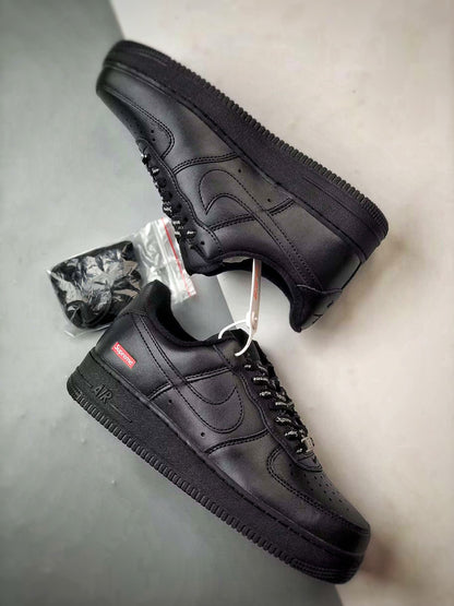 Supreme × Nike Air Force 1 Low "Black"