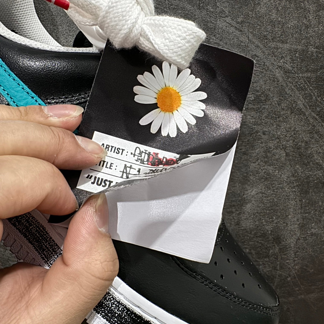 PEACEMINUSONE × Nike Air Force 1 Low '07 Para-Noise 3.0 "Black and Multi-Color" / G-DRAGON