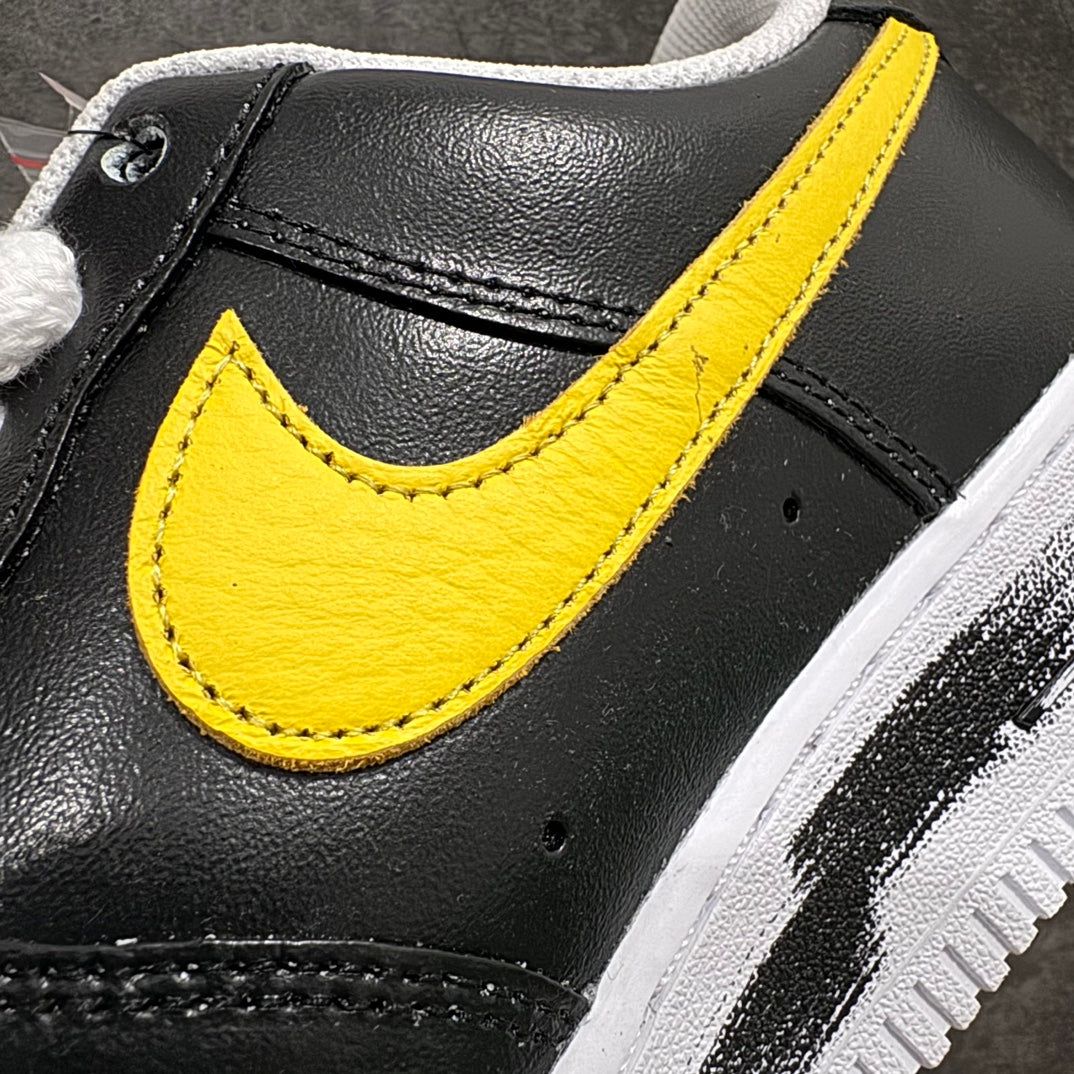 PEACEMINUSONE × Nike Air Force 1 Low '07 Para-Noise 3.0 "Black and Multi-Color" / G-DRAGON