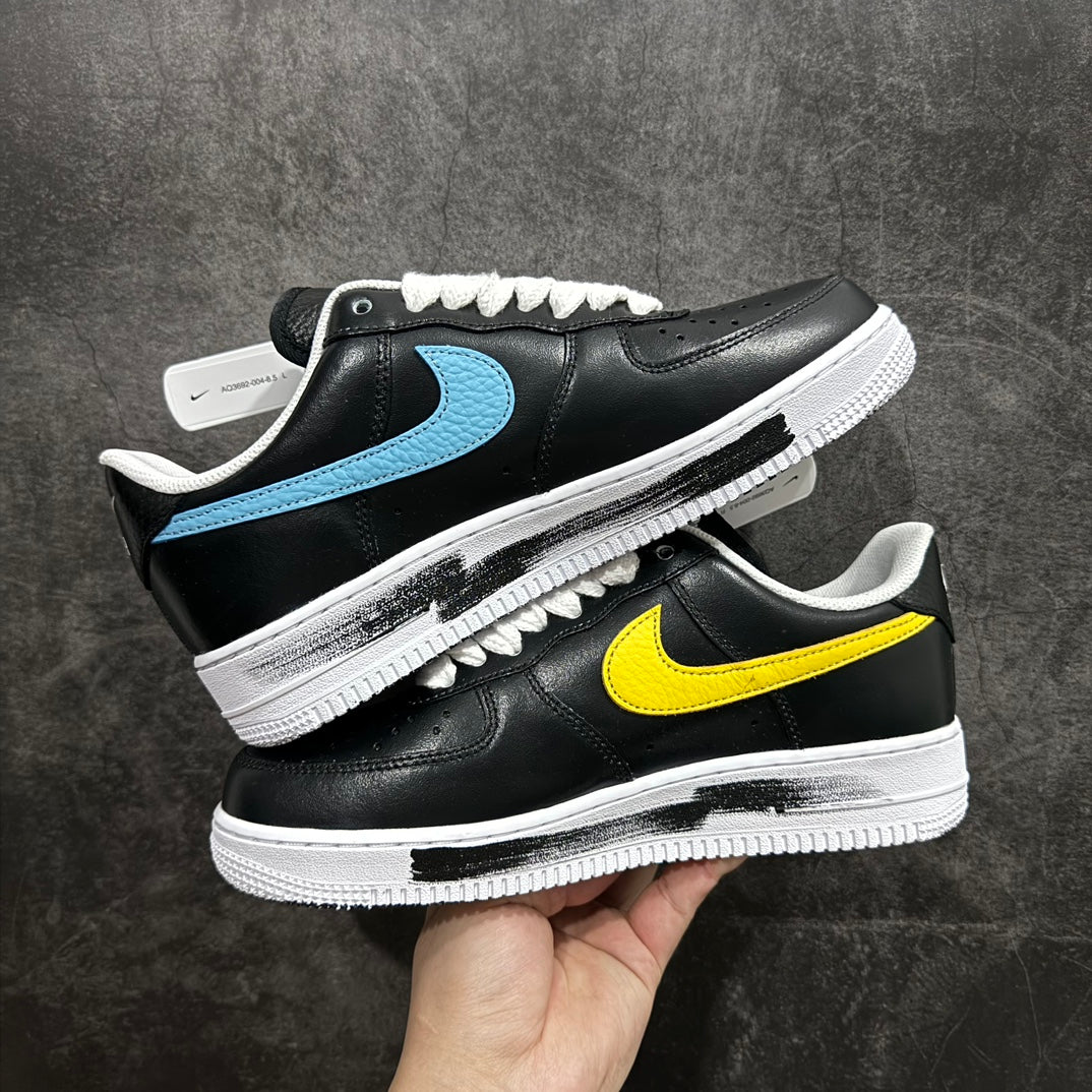 PEACEMINUSONE × Nike Air Force 1 Low '07 Para-Noise 3.0 "Black and Multi-Color" / G-DRAGON