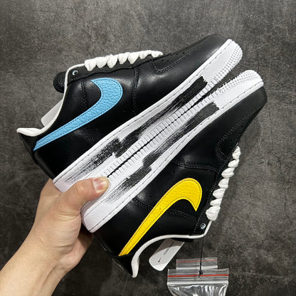 PEACEMINUSONE × Nike Air Force 1 Low '07 Para-Noise 3.0 "Black and Multi-Color" / G-DRAGON