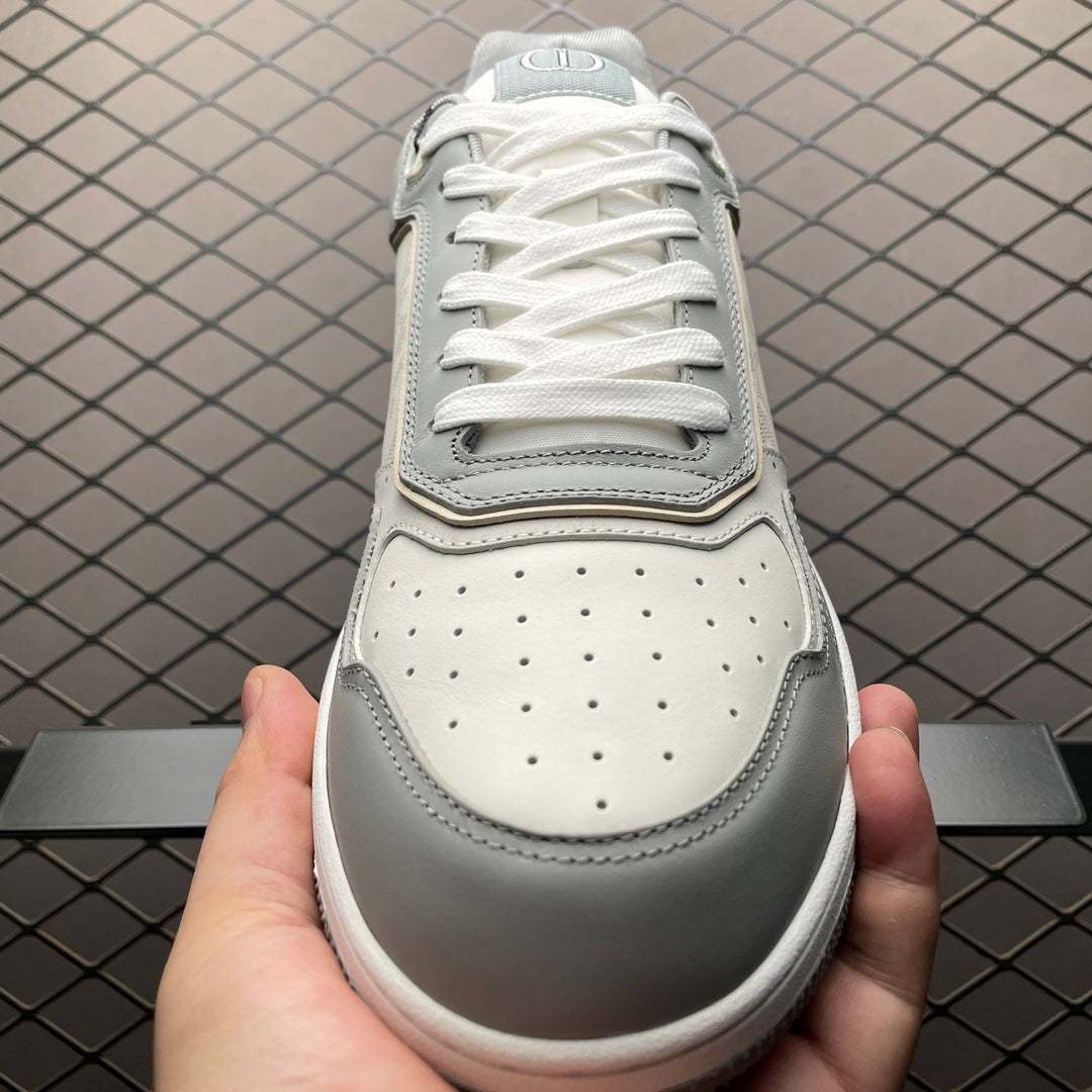 DIOR B27 Skateboard Shoes Men Low-Top Gray