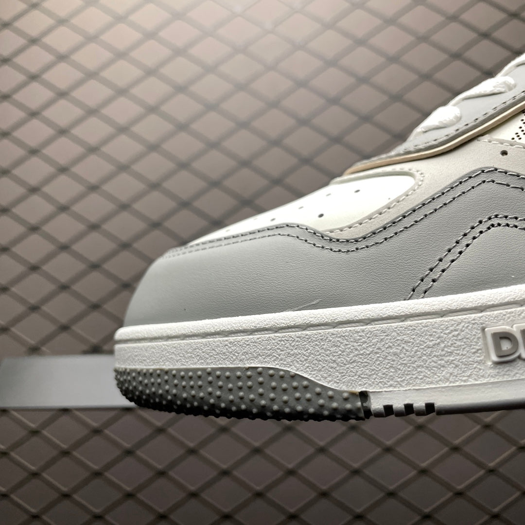 DIOR B27 Skateboard Shoes Men Low-Top Gray