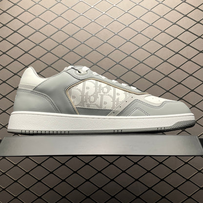 DIOR B27 Skateboard Shoes Men Low-Top Gray