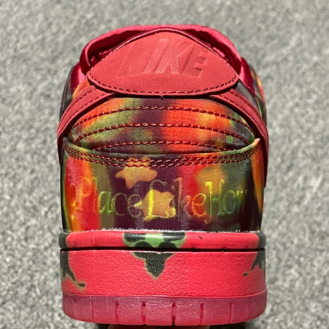 The Wizard of Oz × Nike SB Dunk Low "Ruby Slipper"