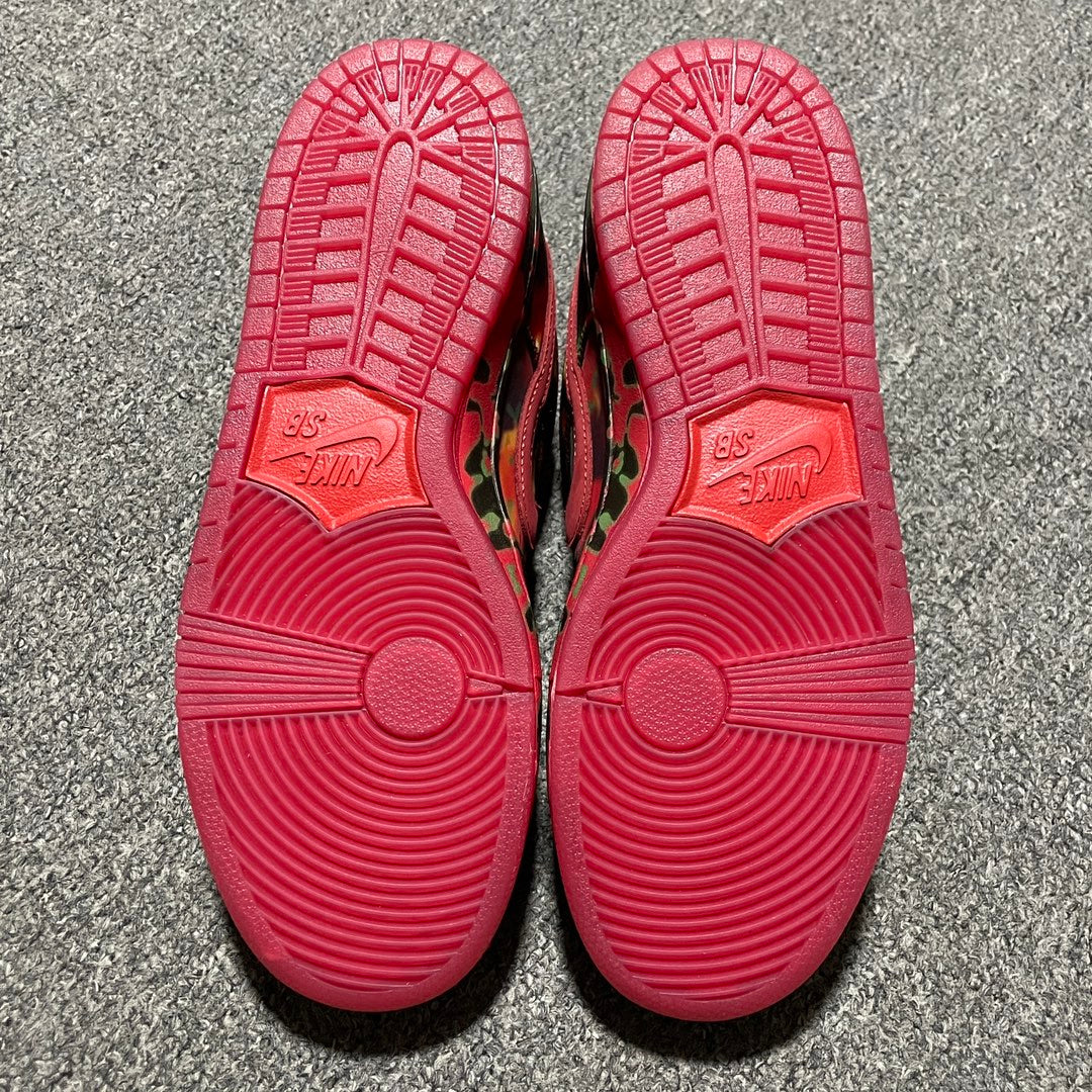 The Wizard of Oz × Nike SB Dunk Low "Ruby Slipper"