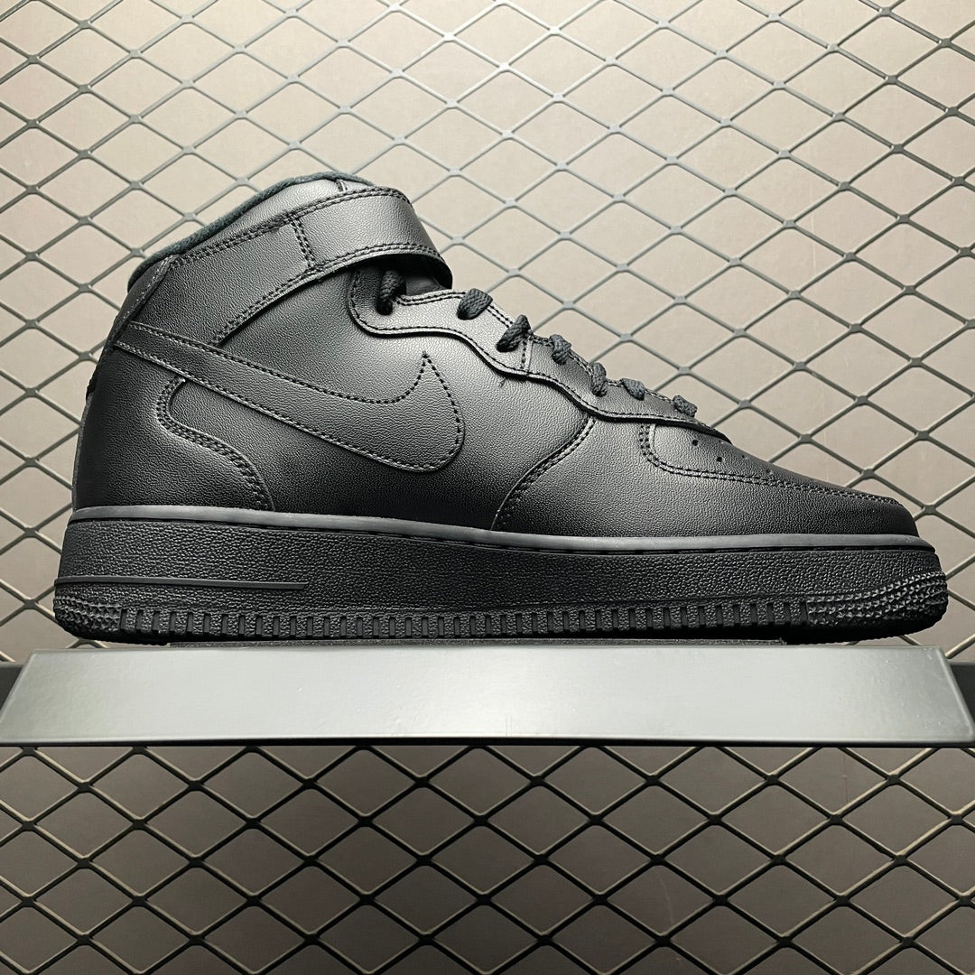 Supreme × Nike Air Force 1 Mid "Black" FW24