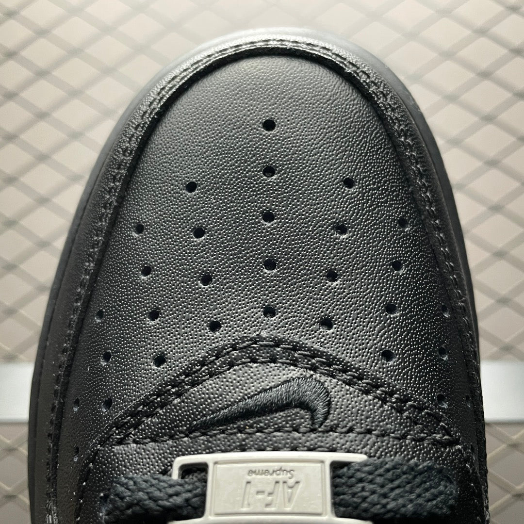 Supreme × Nike Air Force 1 Mid "Black" FW24