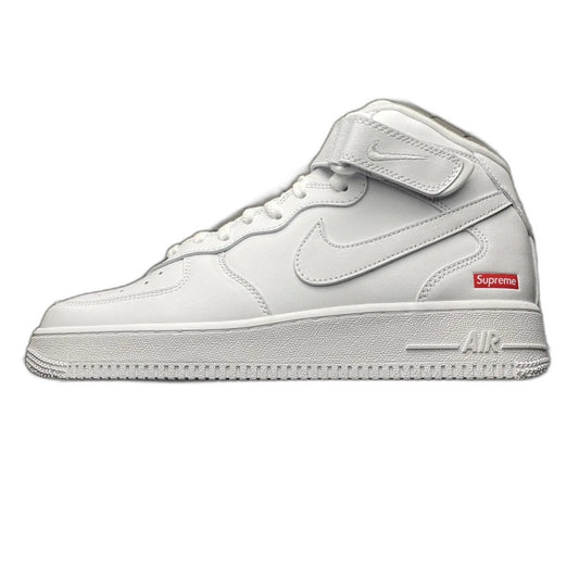 Supreme × Nike Air Force 1 Mid "White" FW24