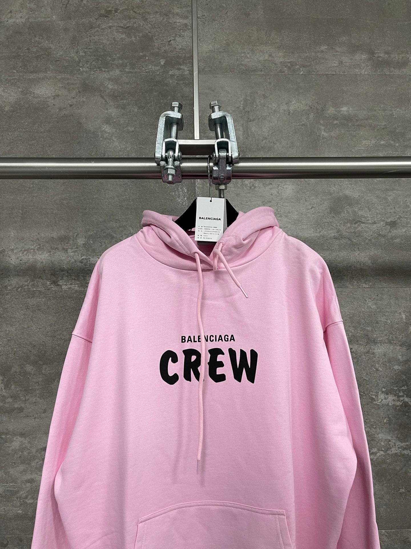 Balenciaga Crew Alphabet Printing