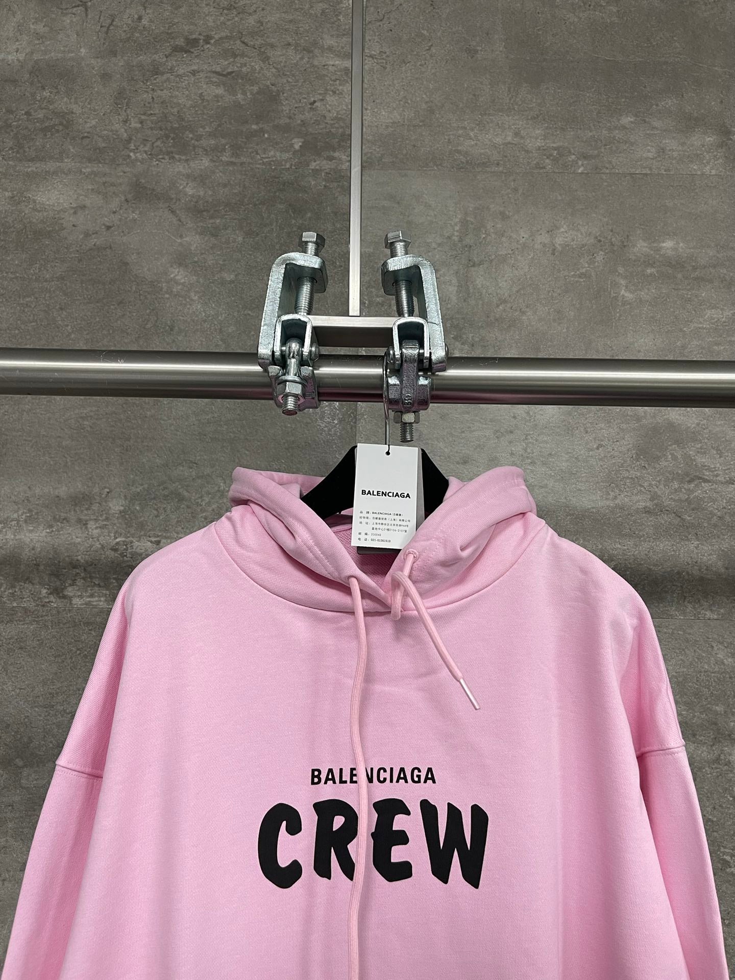 Balenciaga Crew Alphabet Printing