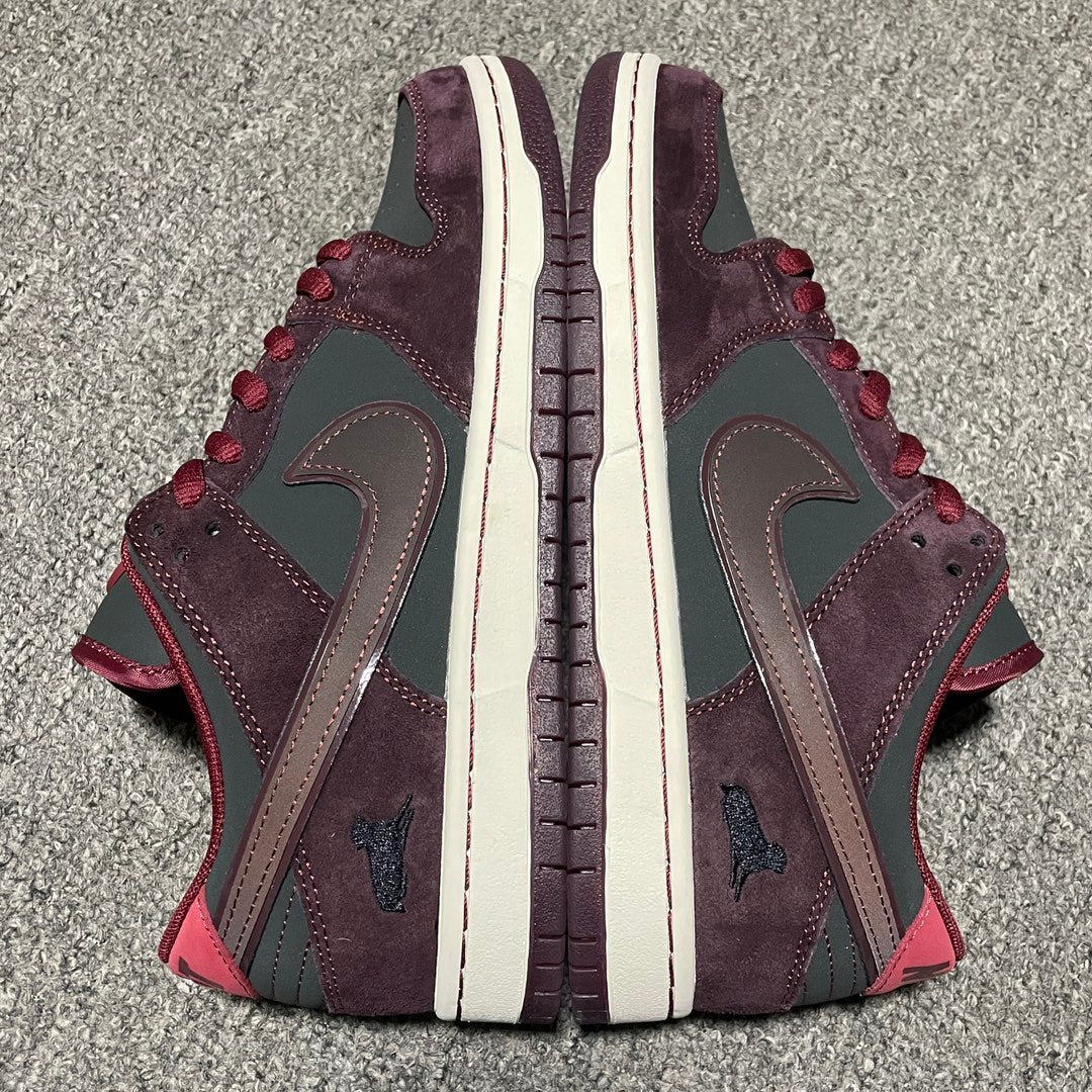 Riot Skateshop × Nike SB Dunk Low Pro "Mahogany"
