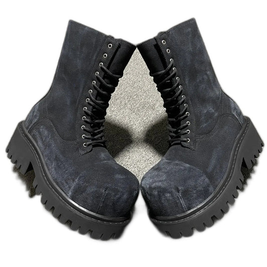 Balenciaga Men's Stomper Bootie in Black
