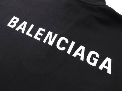 BALENCIAGA High neck zip sweater