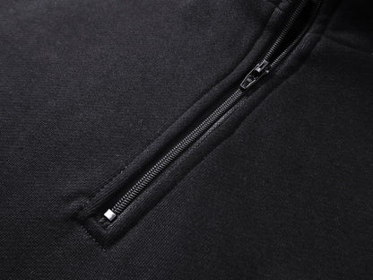 BALENCIAGA High neck zip sweater