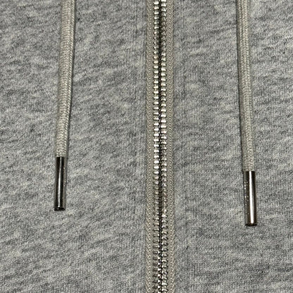 Celine Grey  Triomphe Zip Hoodie