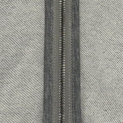 Celine Grey  Triomphe Zip Hoodie