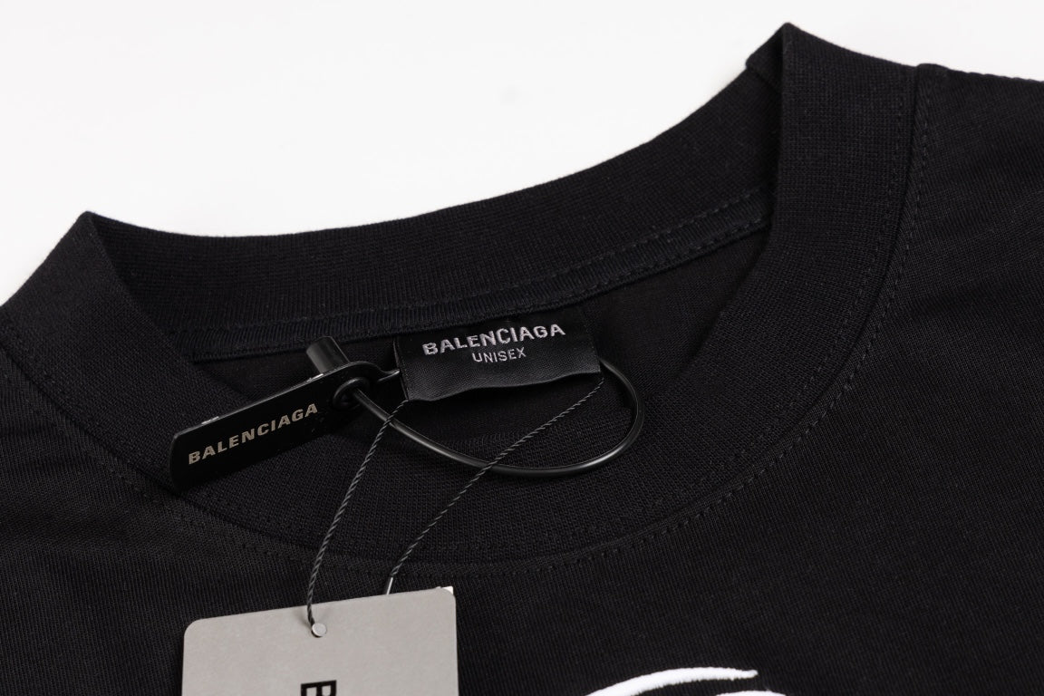 BALENCIAGA  Men's Basketball Series - Long Sleeve T-Shirt, Large Fit