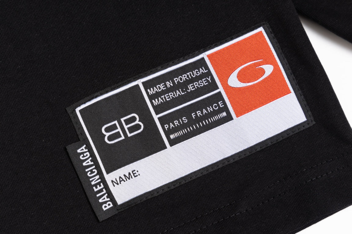 BALENCIAGA  Men's Basketball Series - Long Sleeve T-Shirt, Large Fit