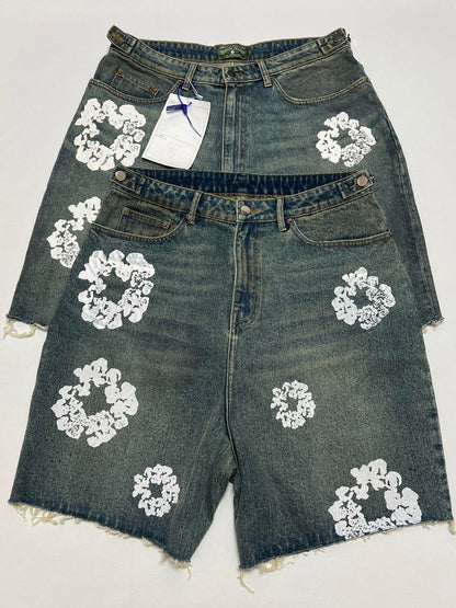 DENIM TEARS x LEVI'S Dirty Wash Wreath Short "Light Wash"
