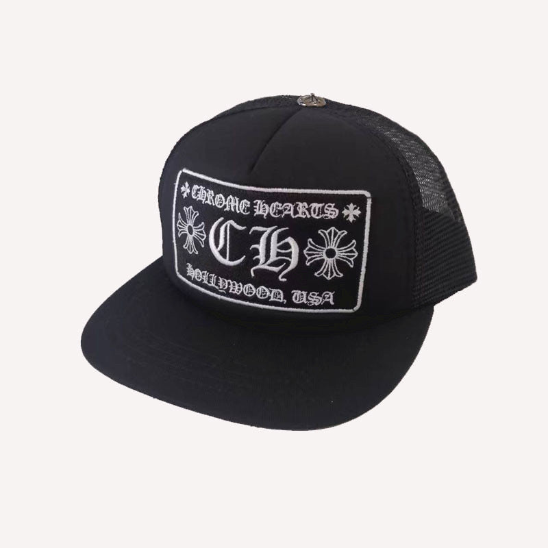 CHROME HEARTS Trucker Cap Metal material (non-silver)