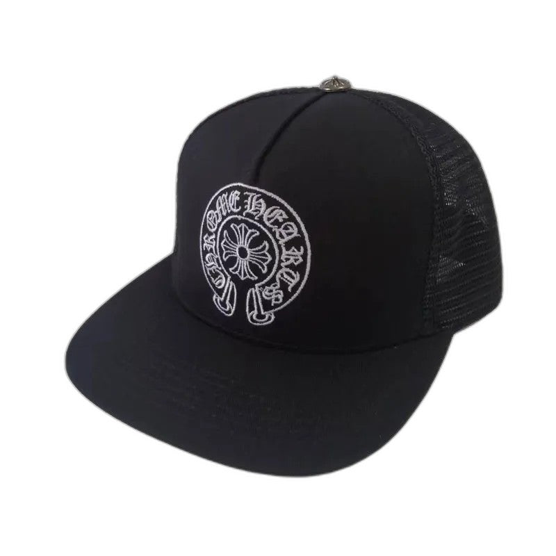 CHROME HEARTS Horseshoe Baseball Cap White Metal material (non-silver)