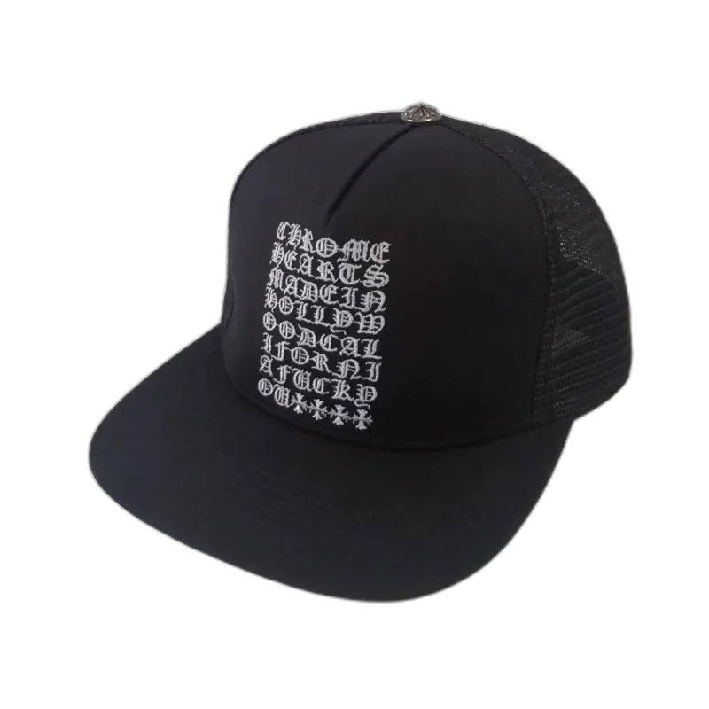 CHROME HEARTS Horseshoe Baseball Cap White Metal material (non-silver)