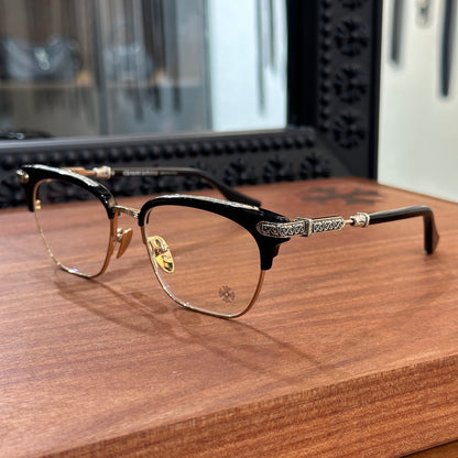 Chrome Hearts brand VERTICAL SMILE II/Side Eternity Vine eyeglasses