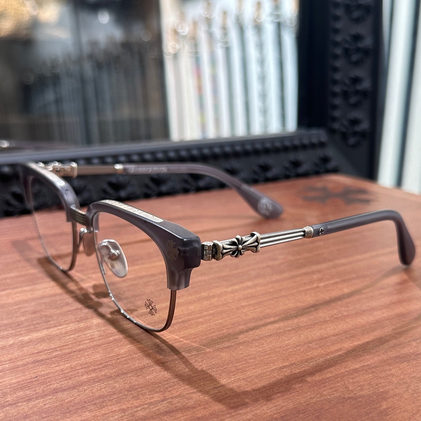 Chrome Hearts Bonennoisseur II Black Brushed Silver