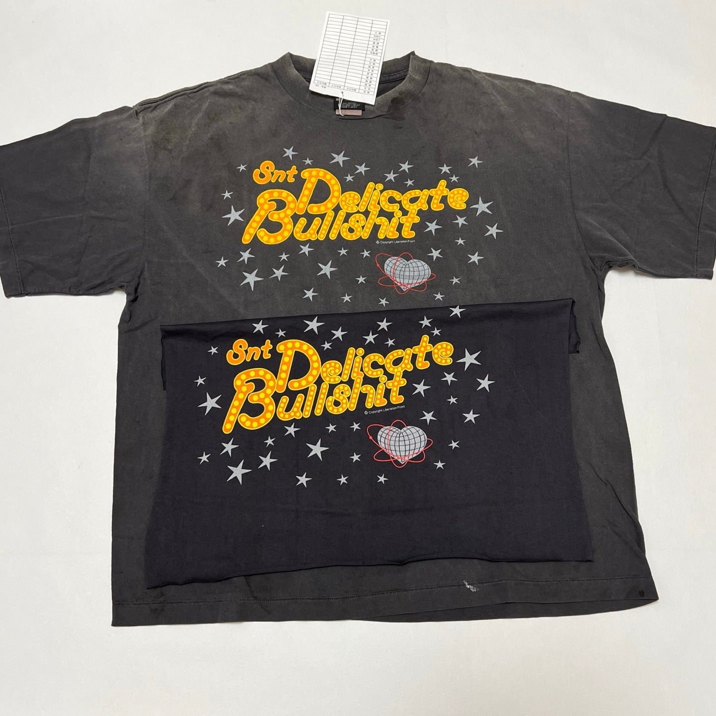 SAINT M×××××× Saint Michael DELICATE BULLSHIT SS TEE