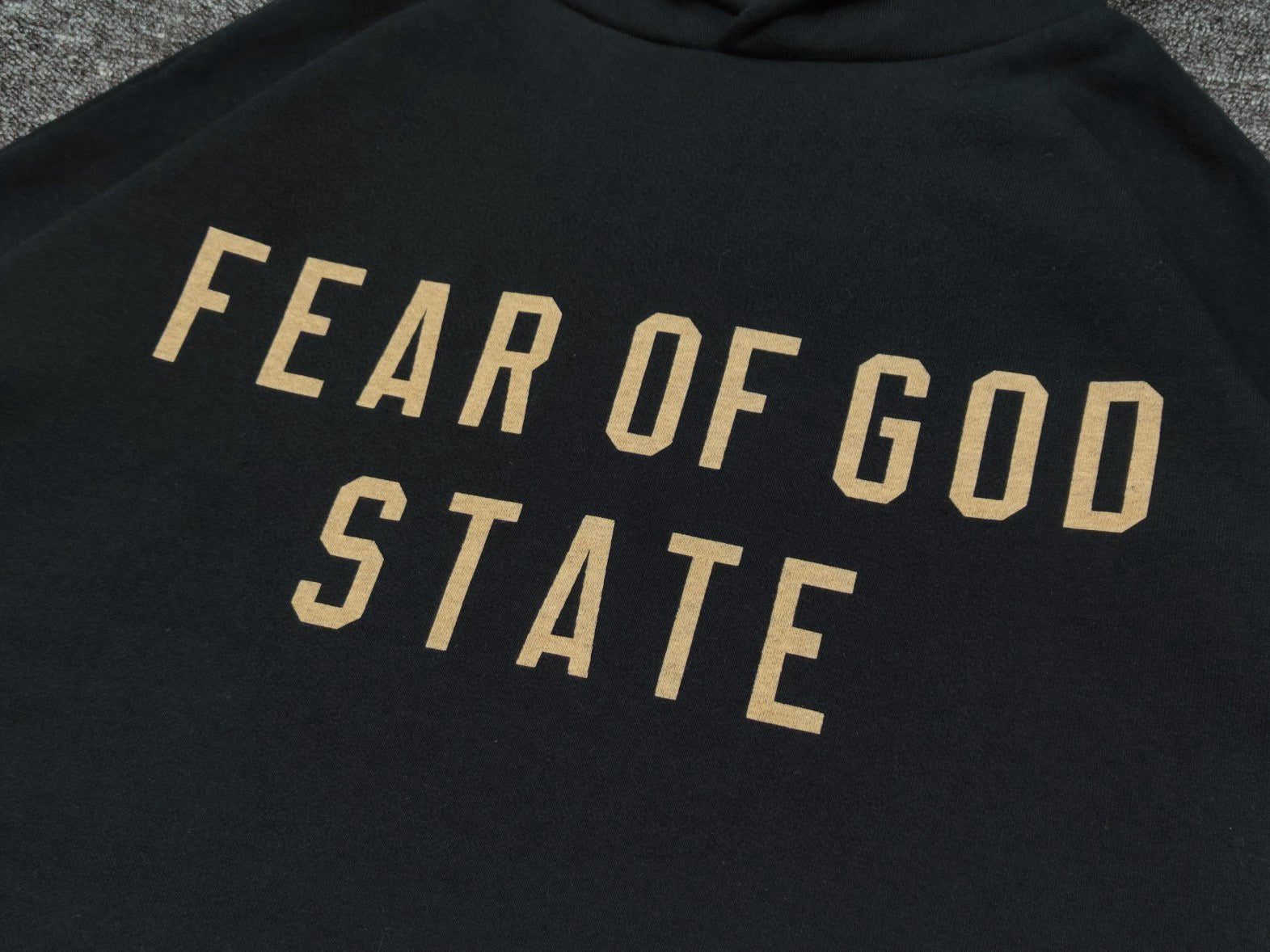 Fear Of God Essentials Fleece Shell White Hoodie