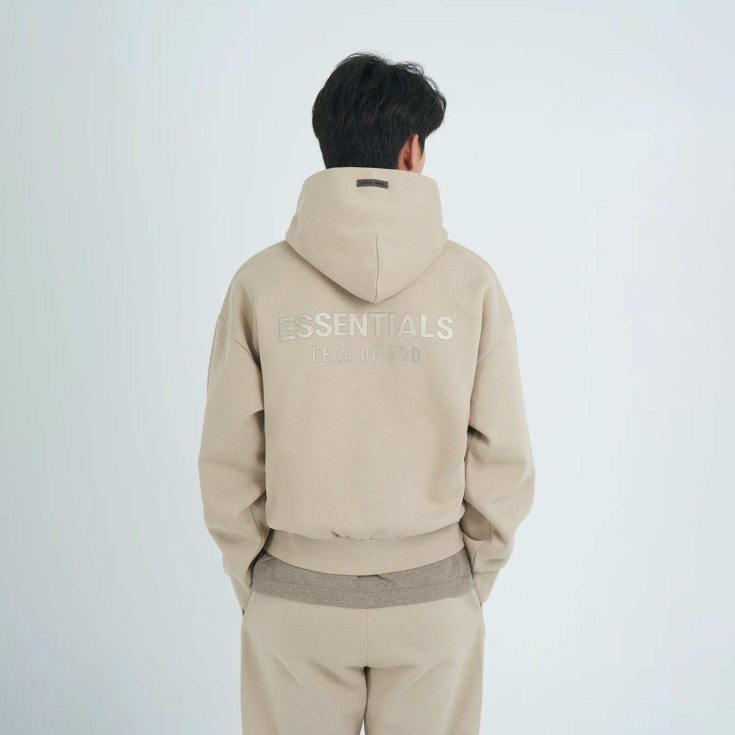 Fear of God Essentials Classic Fit Fleece Hoodie