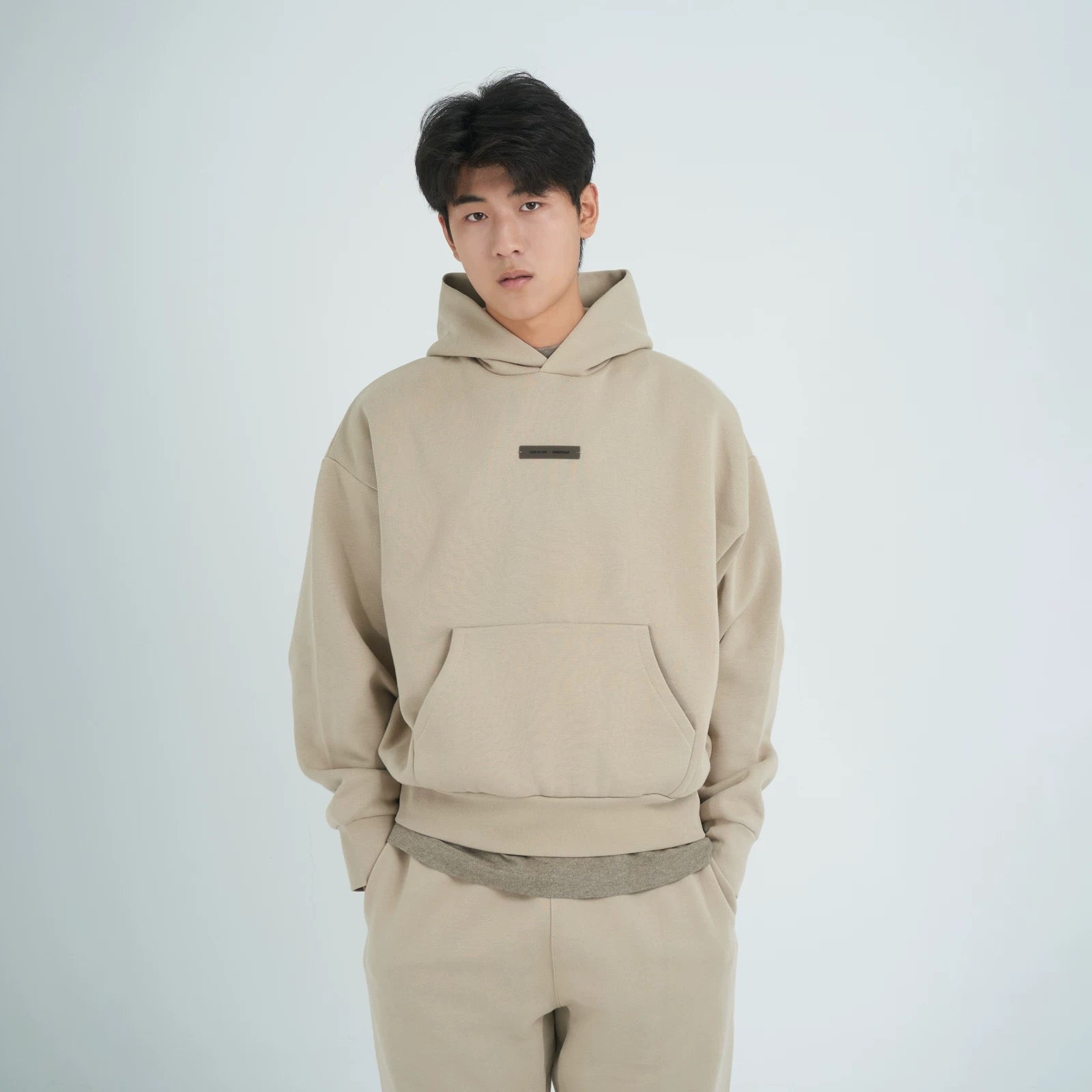 Fear of God Essentials Classic Fit Fleece Hoodie