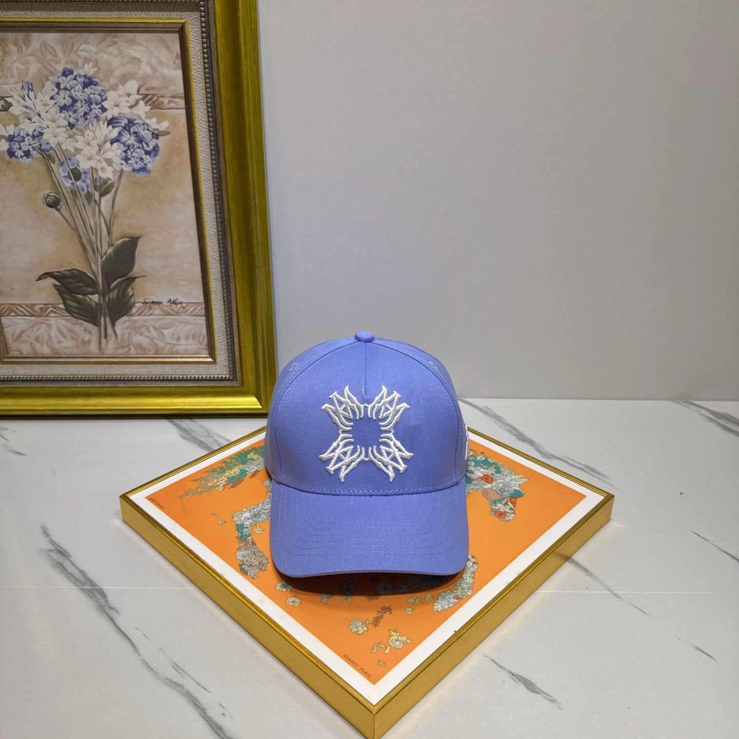 AMIRI MA Quad Logo Canvas Hat