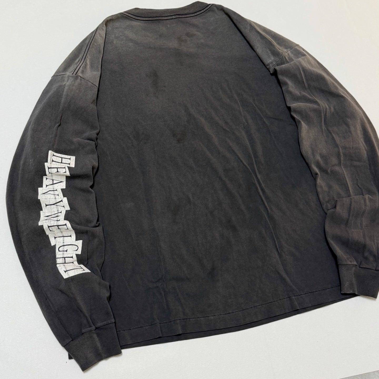 SAINT Mxxxxxx LS TEE/HEAVY WEIGHT/BLACK