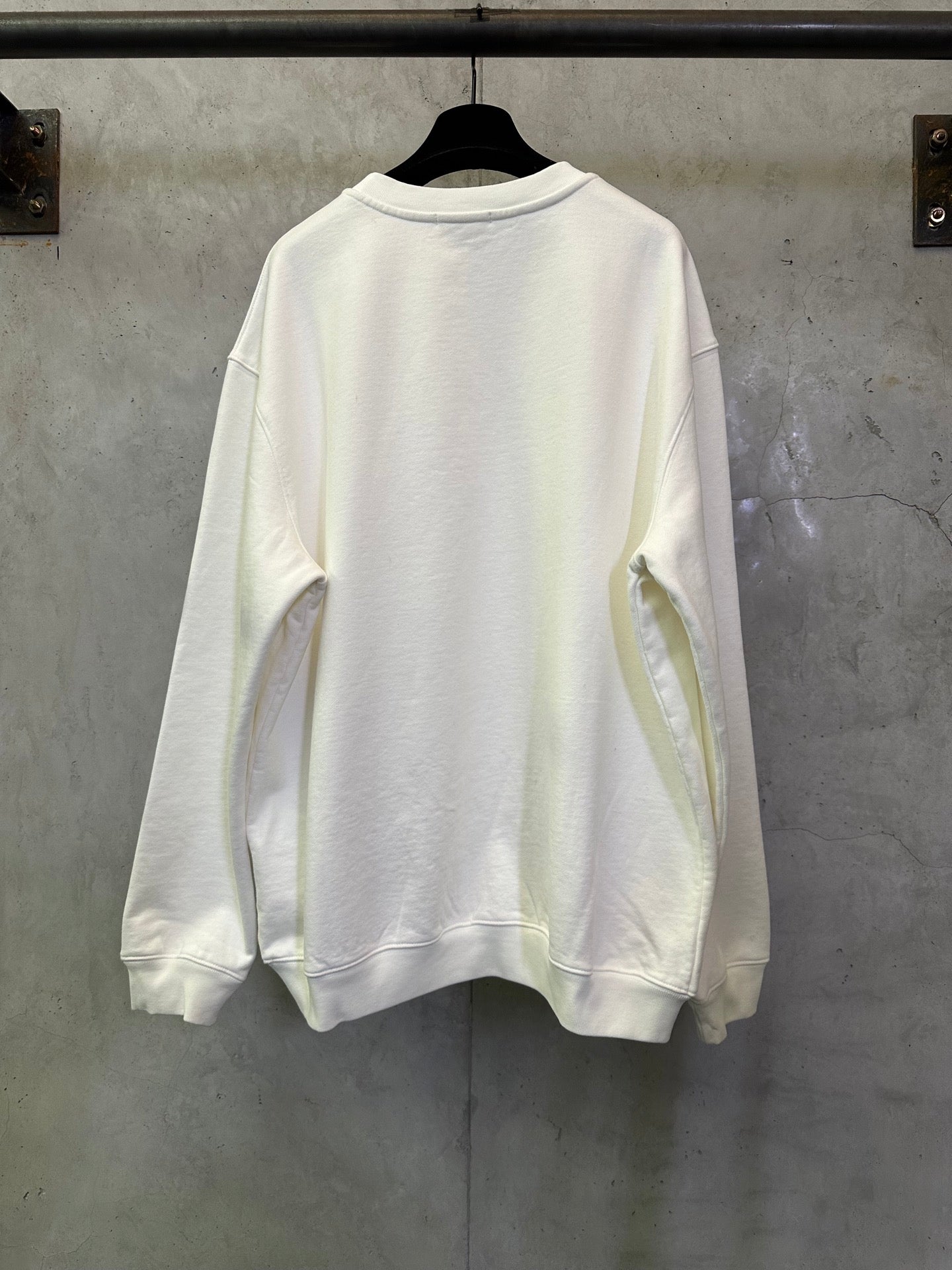 CELINE Loose sweatshirt in cotton fleece