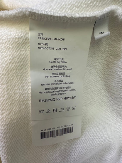 CELINE Loose sweatshirt in cotton fleece