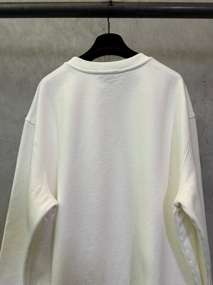 CELINE Loose sweatshirt in cotton fleece