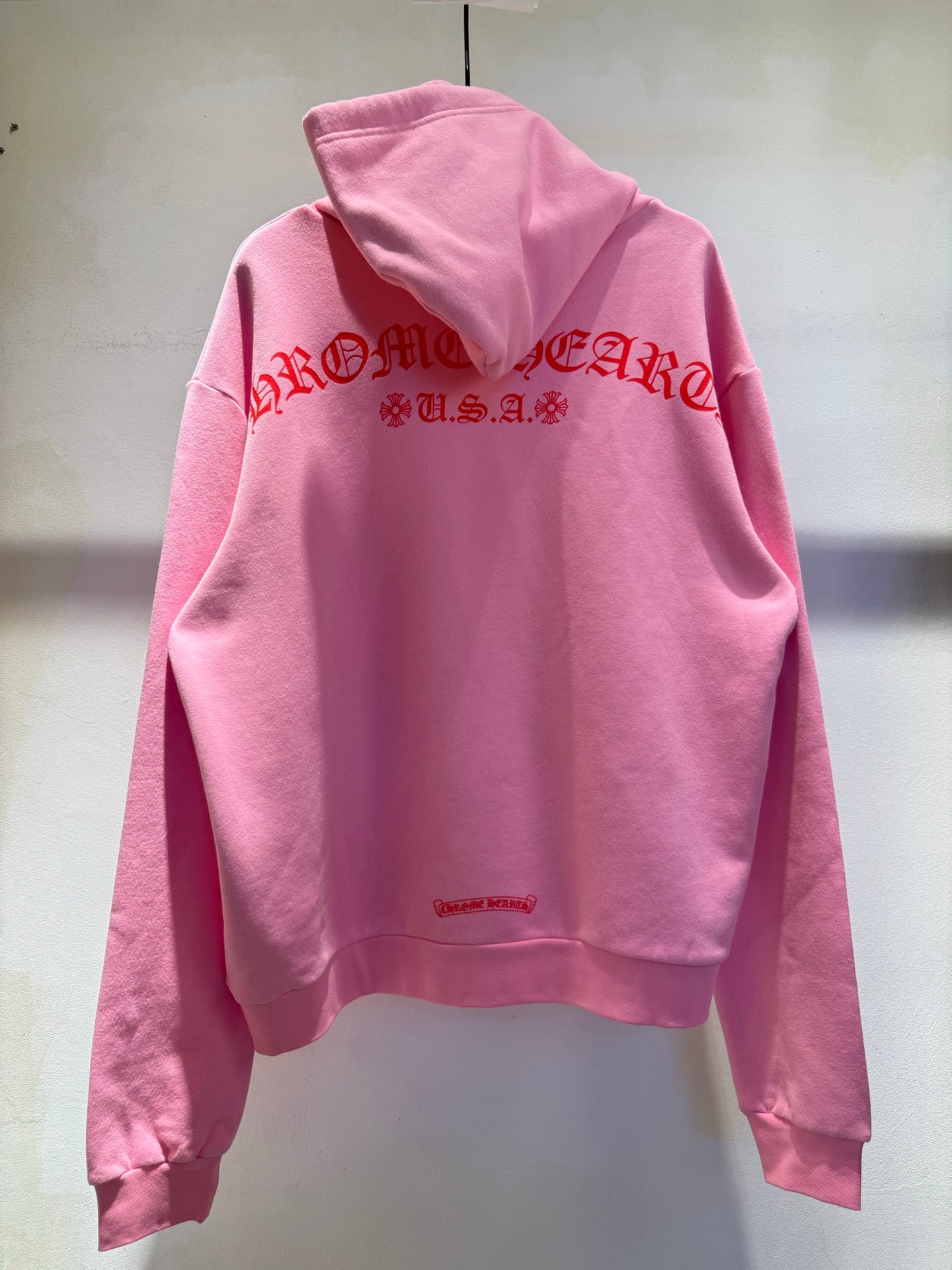 Chrome Hearts Back Arch Logo USA Print Hoodie