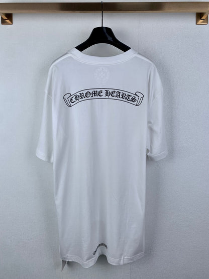 Chrome Hearts Scroll Tag Men's Short-Sleeve T-Shirt
