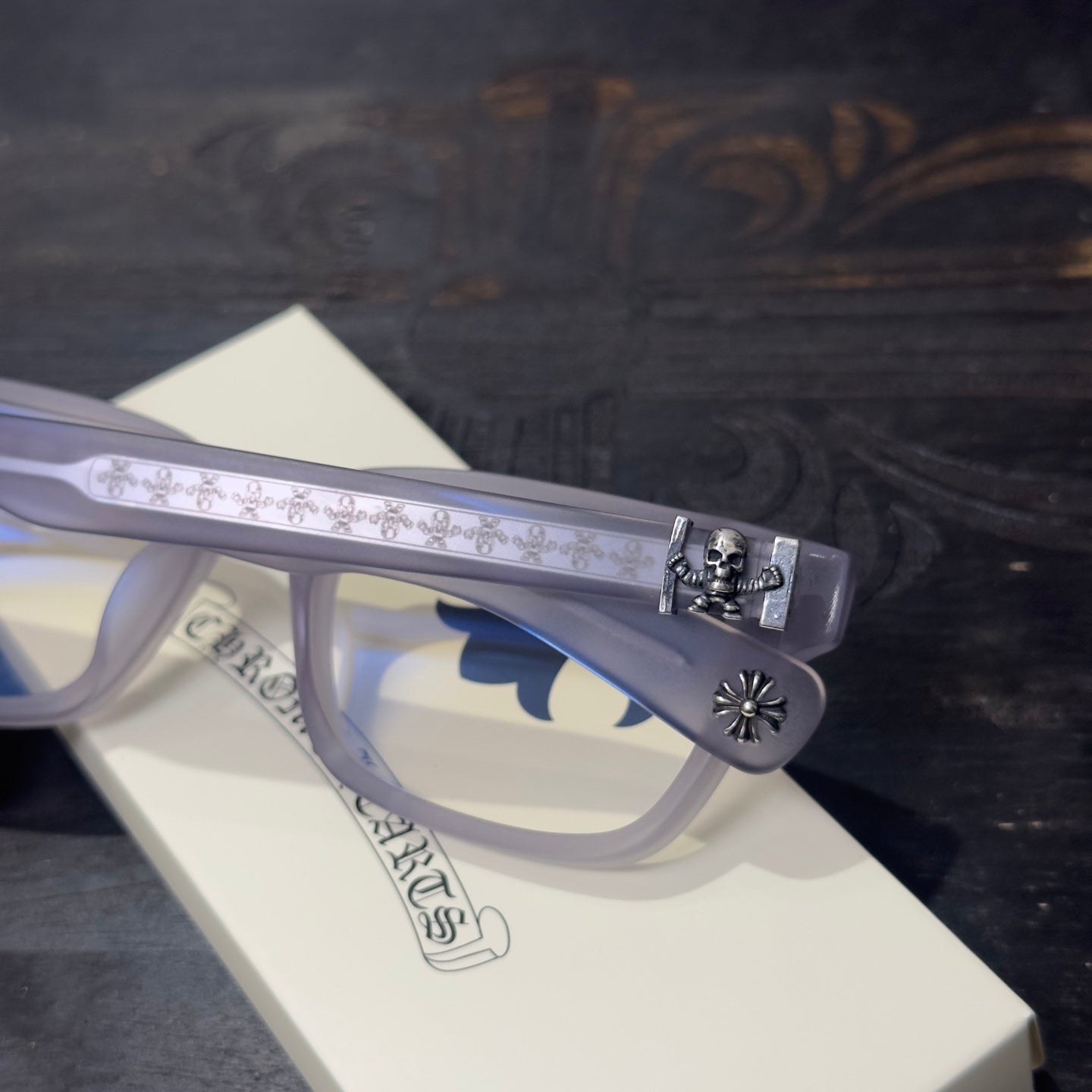 Chrome Hearts Foti Square Glasses