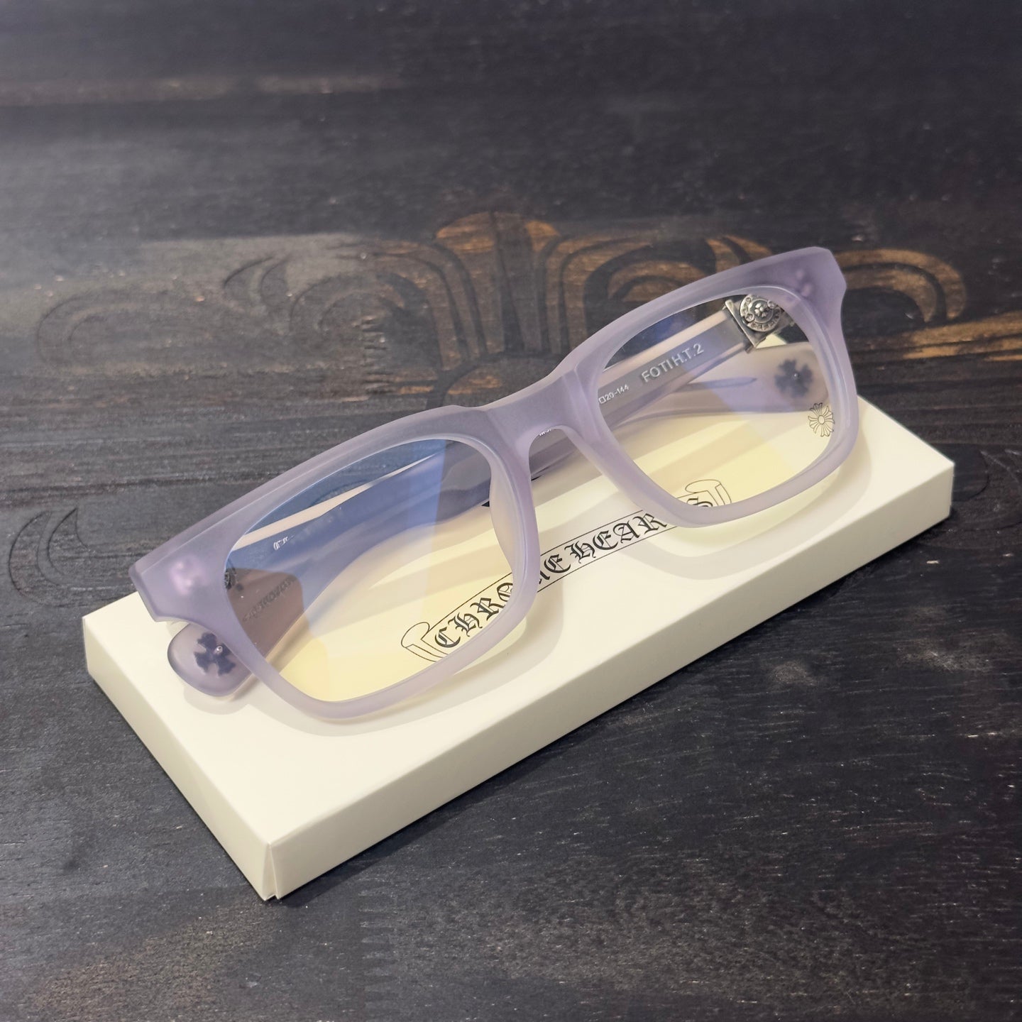 Chrome Hearts Foti Square Glasses