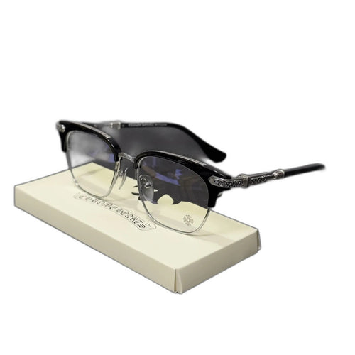 Chrome Hearts VERTICAL SMILE II/Side Eternity Vine Half-rimmed Glasses/Sunglasses/Eyeglasses