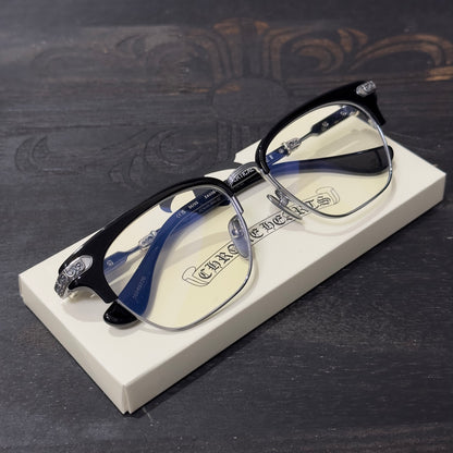 Chrome Hearts VERTICAL SMILE II/Side Eternity Vine Half-rimmed Glasses/Sunglasses/Eyeglasses
